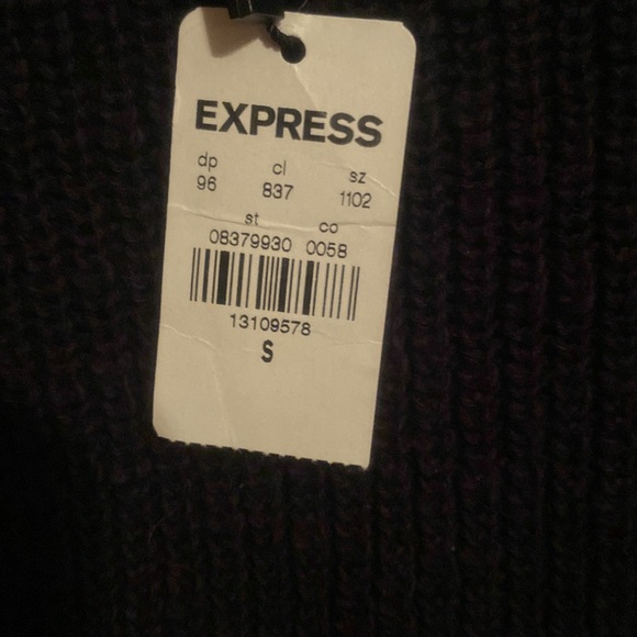 Express NWT black sweater size small - Picture 3 of 14